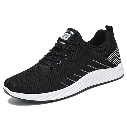 Shoes Men's Sports Shoes Breathable Non-Stinky Mesh Shoes Soft Sole Comfortable Running Shoes Large Size Fashion Men's Shoes Single Shoes