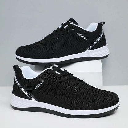 New Old Beijing Cloth Shoes Men's Summer Breathable Casual Trendy Shoes Men's Board Shoes All-match Korean-style Mesh sneaker