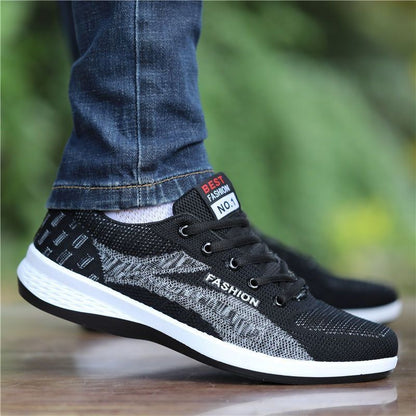 New Old Beijing Cloth Shoes Men's Summer Breathable Casual Trendy Shoes Men's Board Shoes All-match Korean-style Mesh sneaker