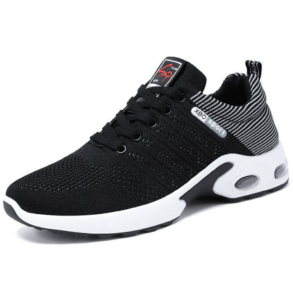 Shoes Men's Sports Shoes Soft Sole Air Cushion Running Shoes Cross-Border Large Size Versatile Men's Shoes Breathable Non-Stinky Casual Shoes